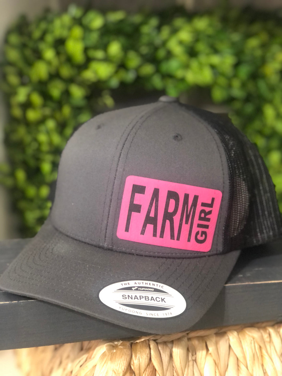 Farm Girl Yupoong Retro Trucker Hat