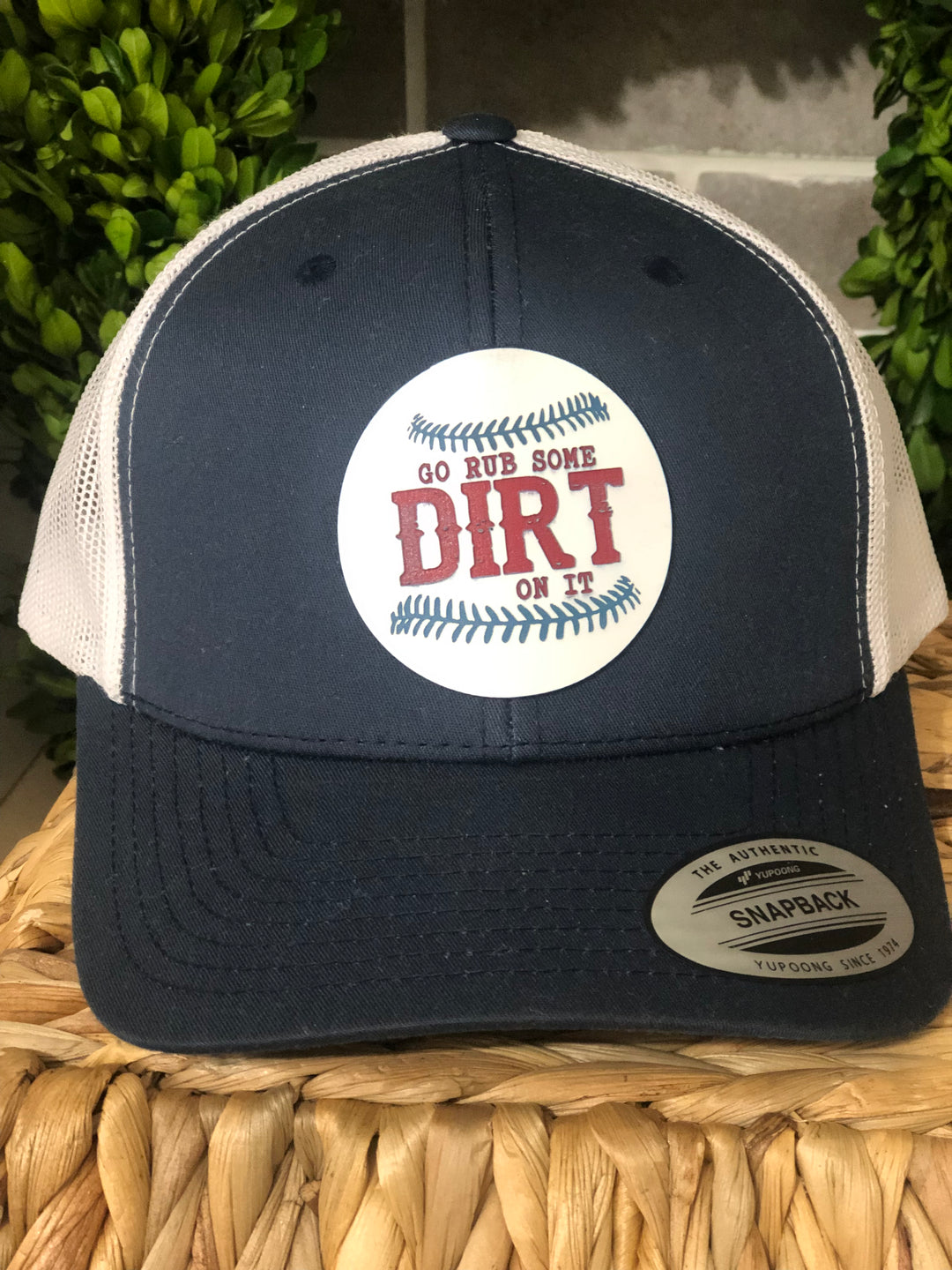 Rub Some Dirt On It Baseball Yupoong Retro Trucker Hat