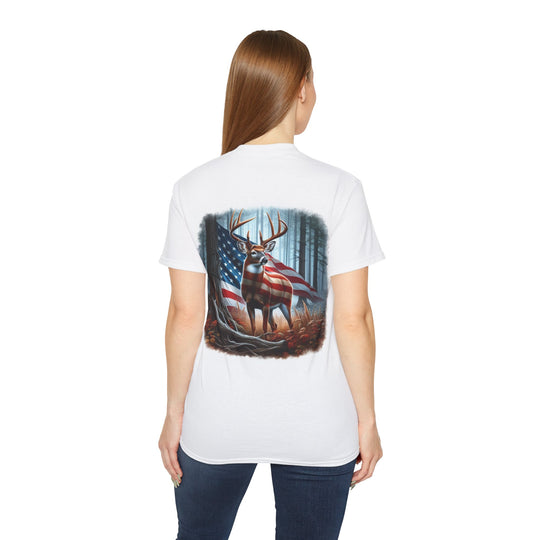 Deer Flag Unisex Ultra Cotton Tee