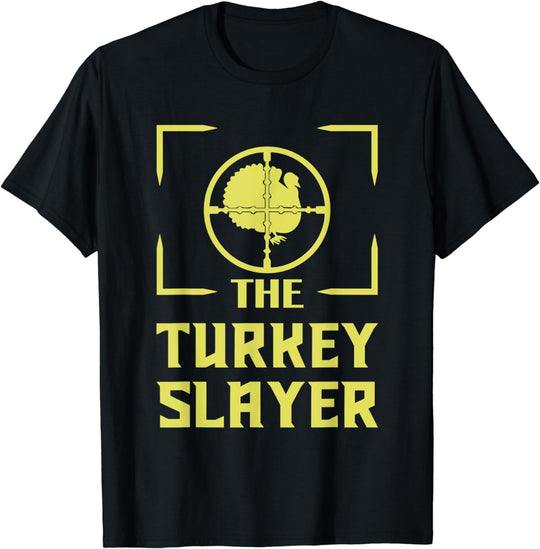 Wild Turkey Hunting the Turkey Slayer Hunter Gift T-Shirt