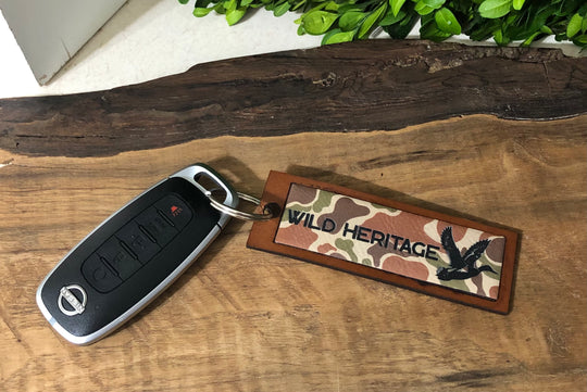 Wild Heritage Camo Keyring