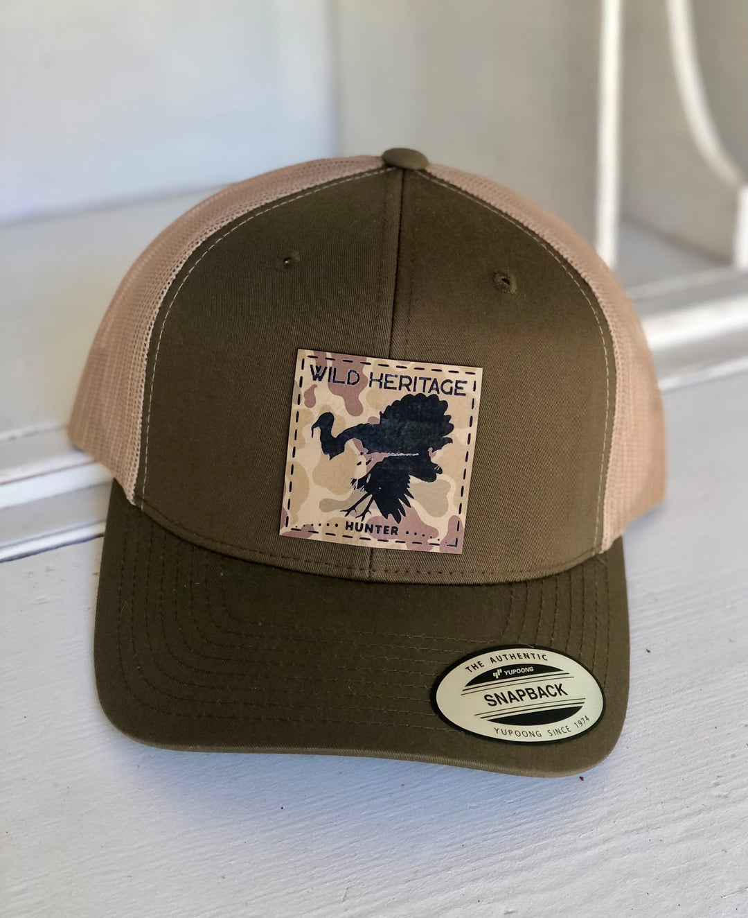 Turkey Hunter Profile Yupoong Retro Trucker Hat