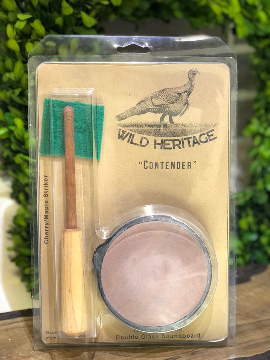 Turkey Call - "Contender" - Ceramic or Hard Red Slate