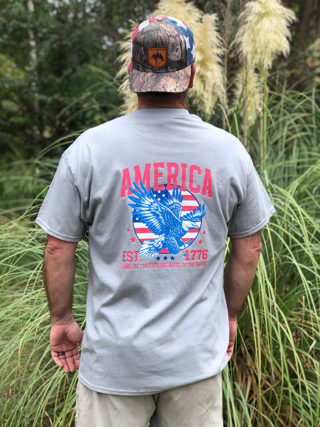 Wild Heritage America Land of the Free Tee