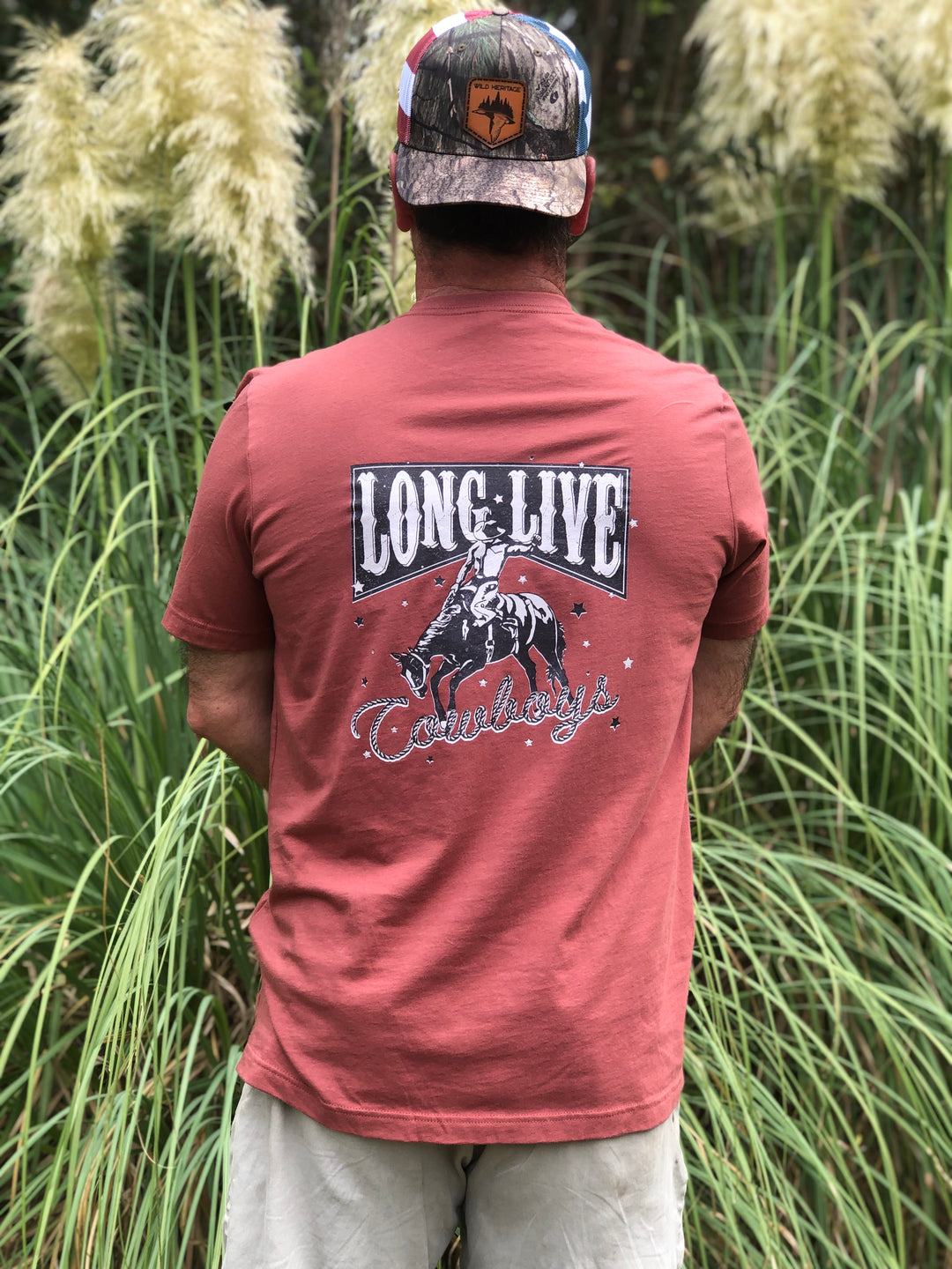 Wild Heritage Long Live Cowboys Tee
