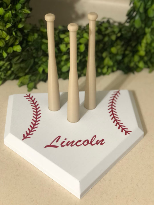 Customized Baseball Championship Ring Holder - 3D Printed Large 8.7 Inch