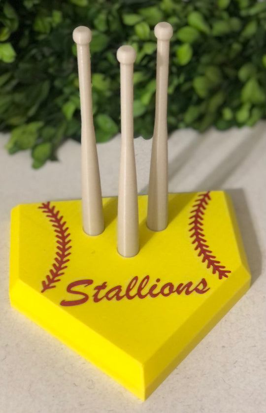 Customized Baseball Championship Ring Holder - 3D Printed Large 8.7 Inch