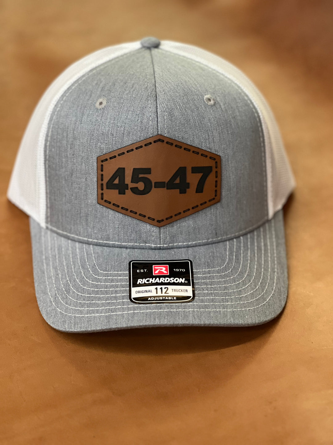 Wild Heritage Premium Collection - Richardson 112 Grey and White 45-47 Patch