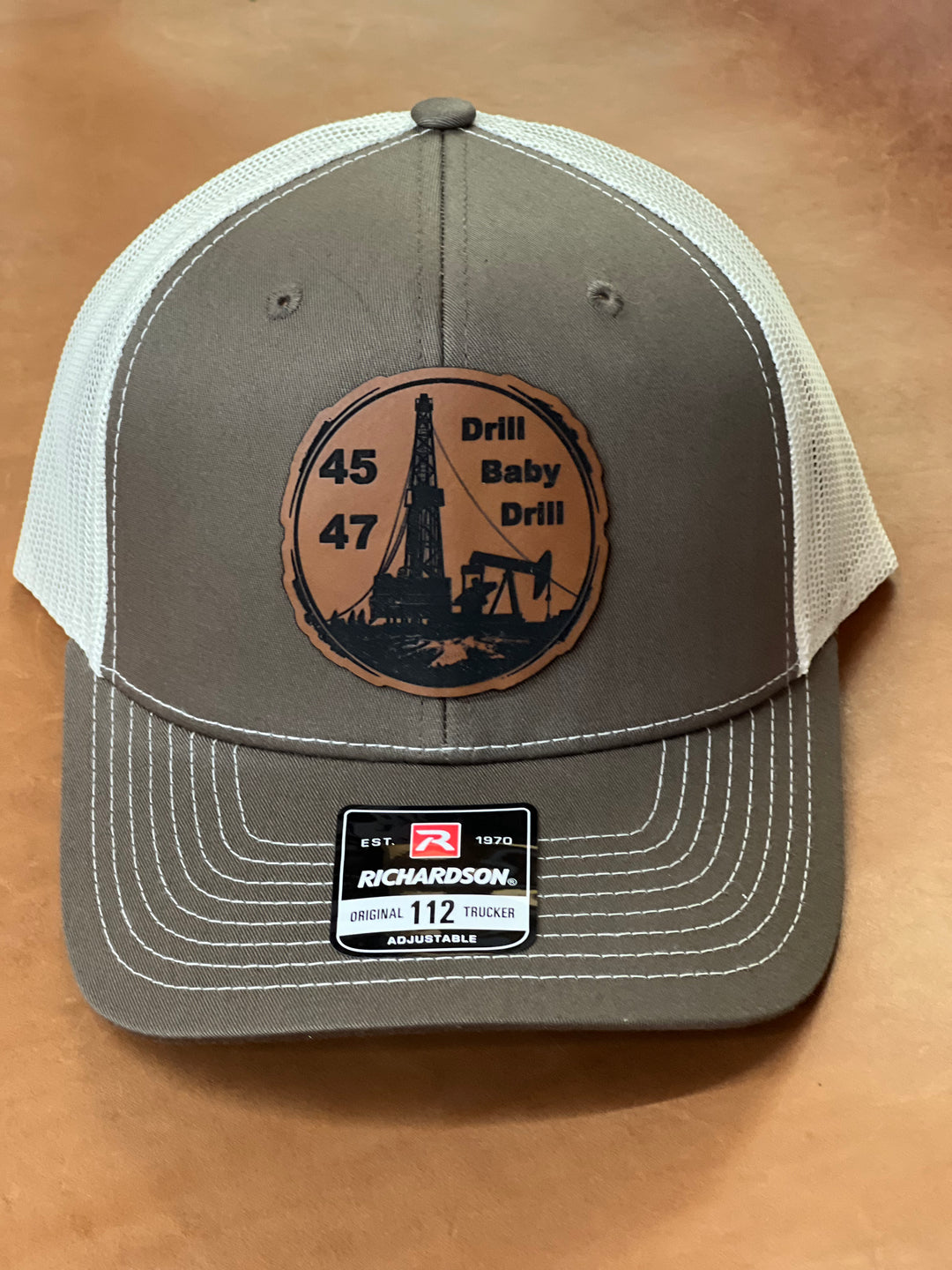 Wild Heritage Premium Collection - Richardson 112 Choc. Chip and Birch Oil Rig 45-47 Patch