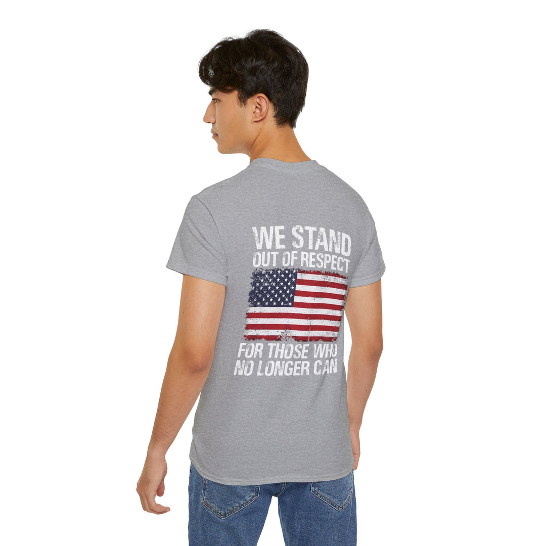 We Stand Flag Unisex Ultra Cotton Tee