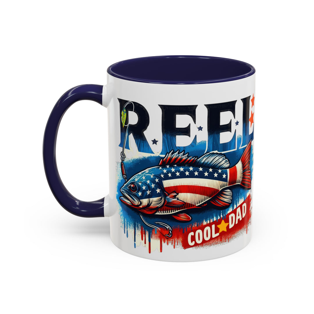 Reel Cool Dad Accent Coffee Mug (11, 15oz)