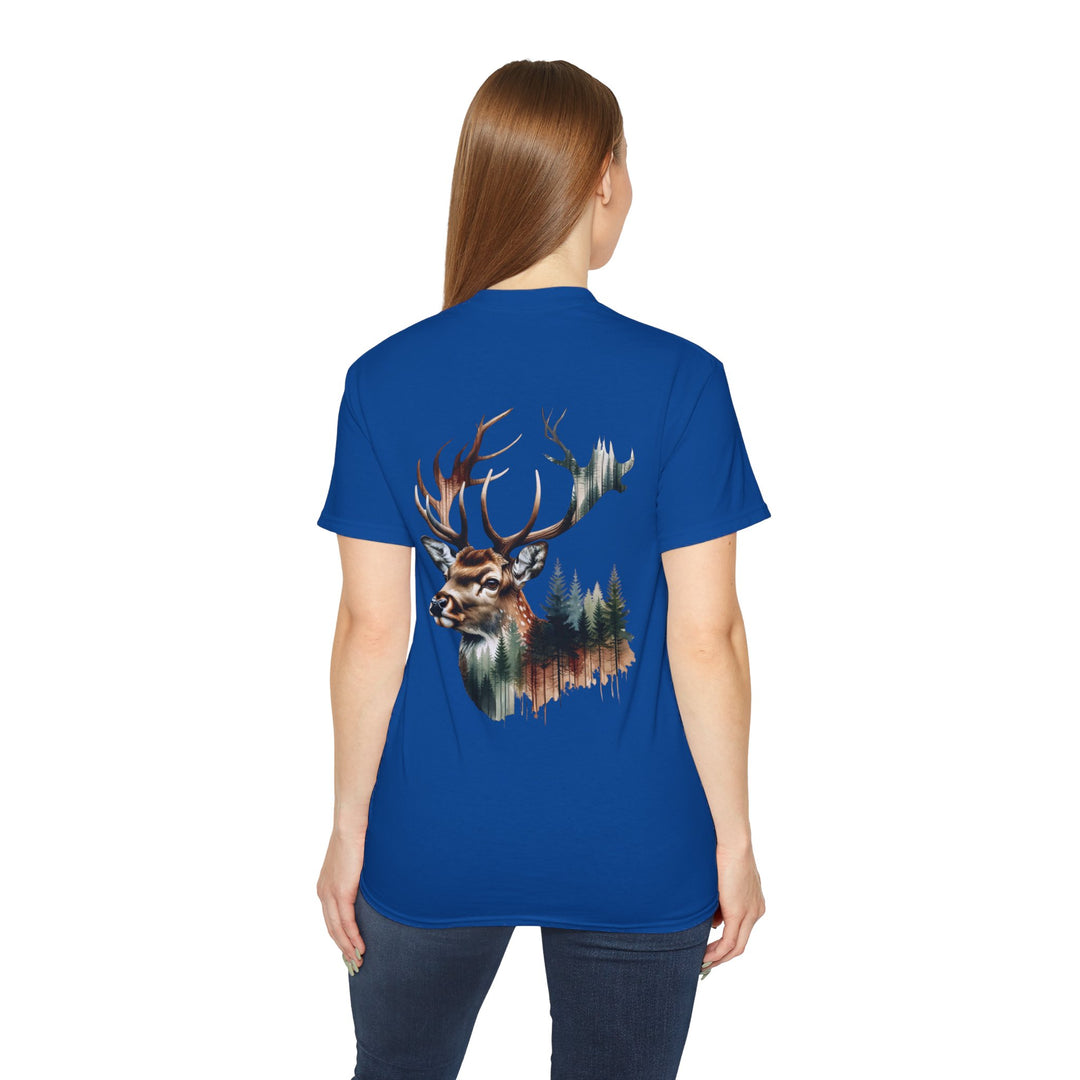 Watercolor Deer Unisex Ultra Cotton Tee