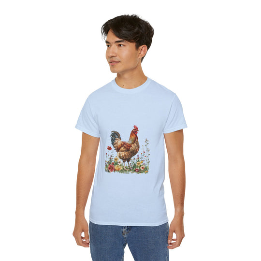 Watercolor Hen Unisex Ultra Cotton Tee