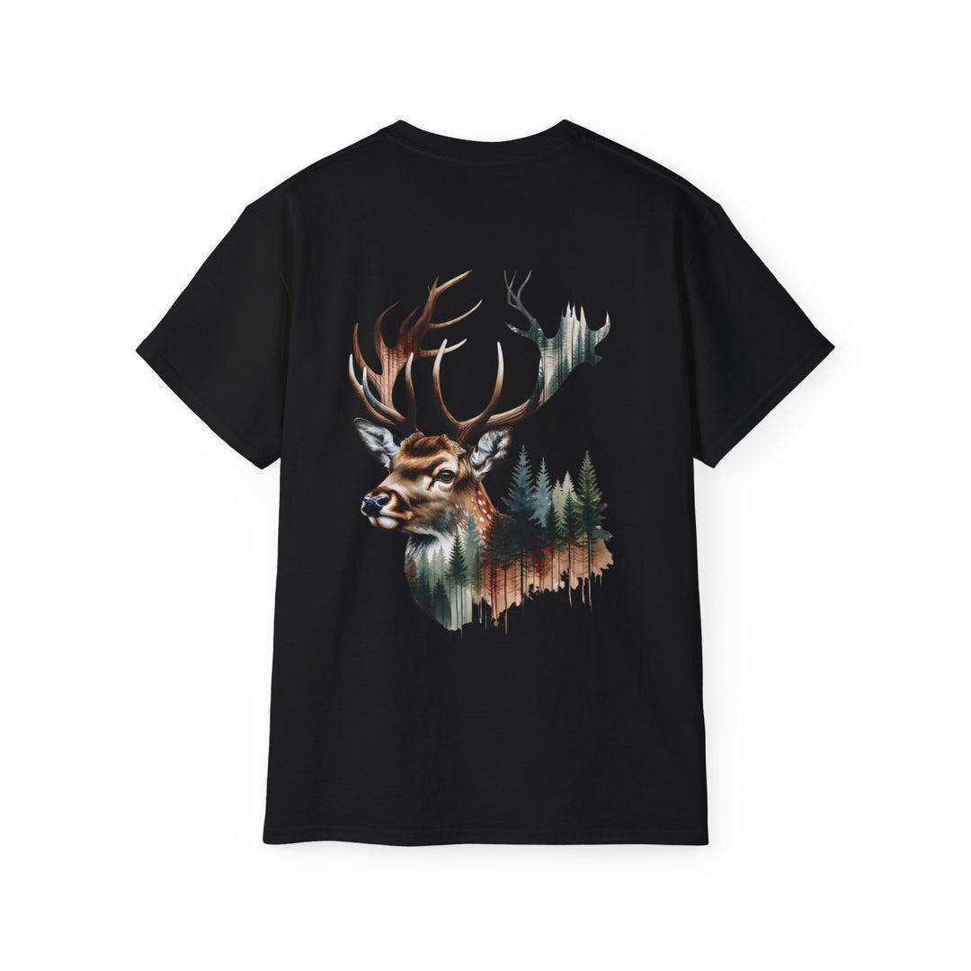 Watercolor Deer Unisex Ultra Cotton Tee