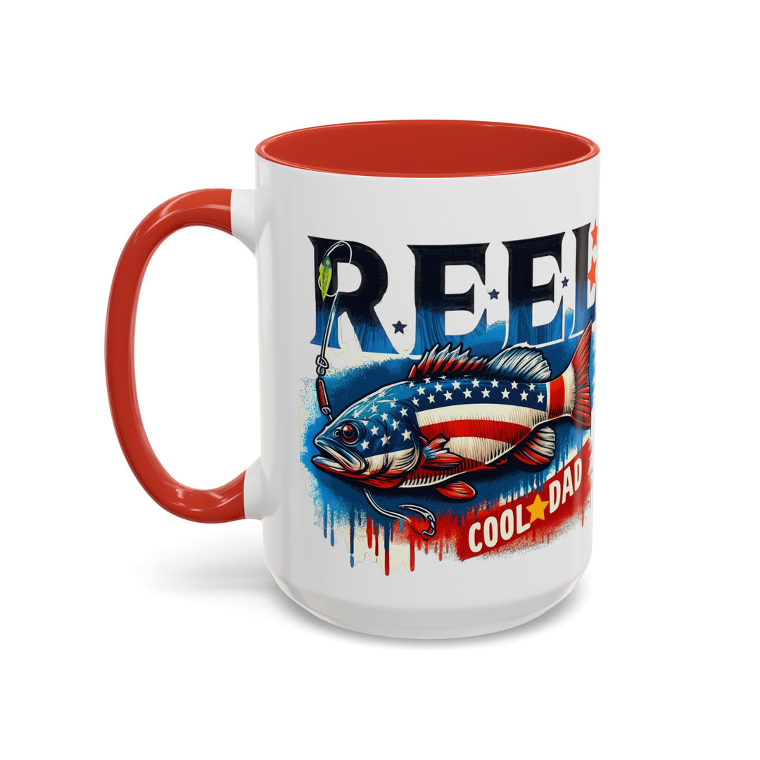 Reel Cool Dad Accent Coffee Mug (11, 15oz)