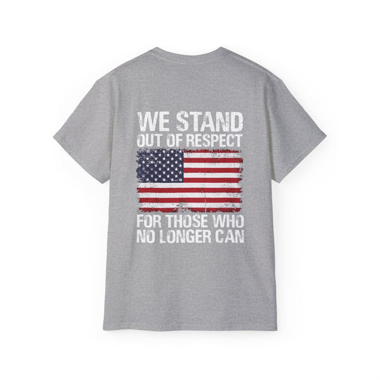 We Stand Flag Unisex Ultra Cotton Tee