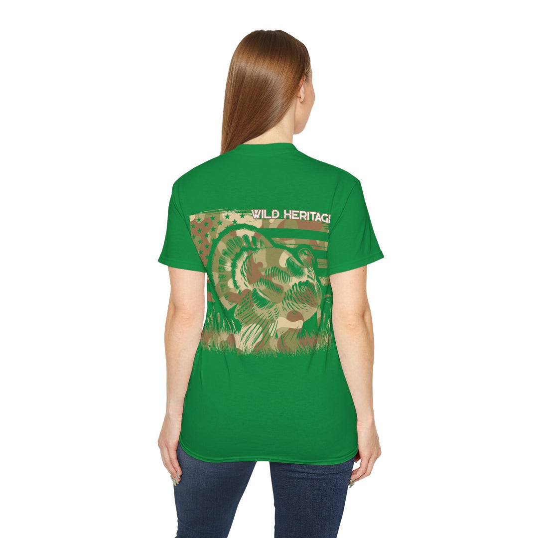 Turkey Camo 2 Flag Unisex Ultra Cotton Tee