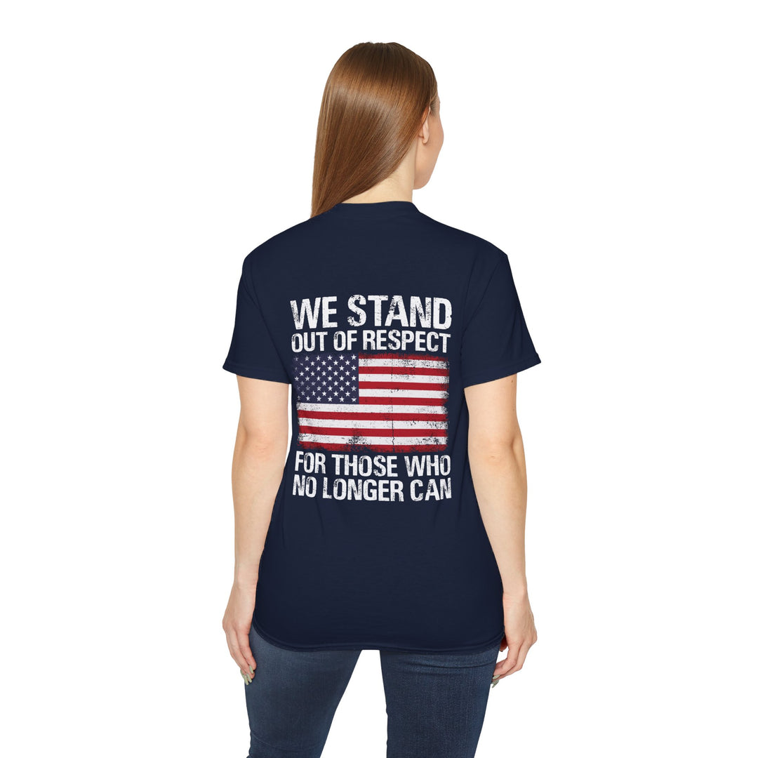 We Stand Flag Unisex Ultra Cotton Tee