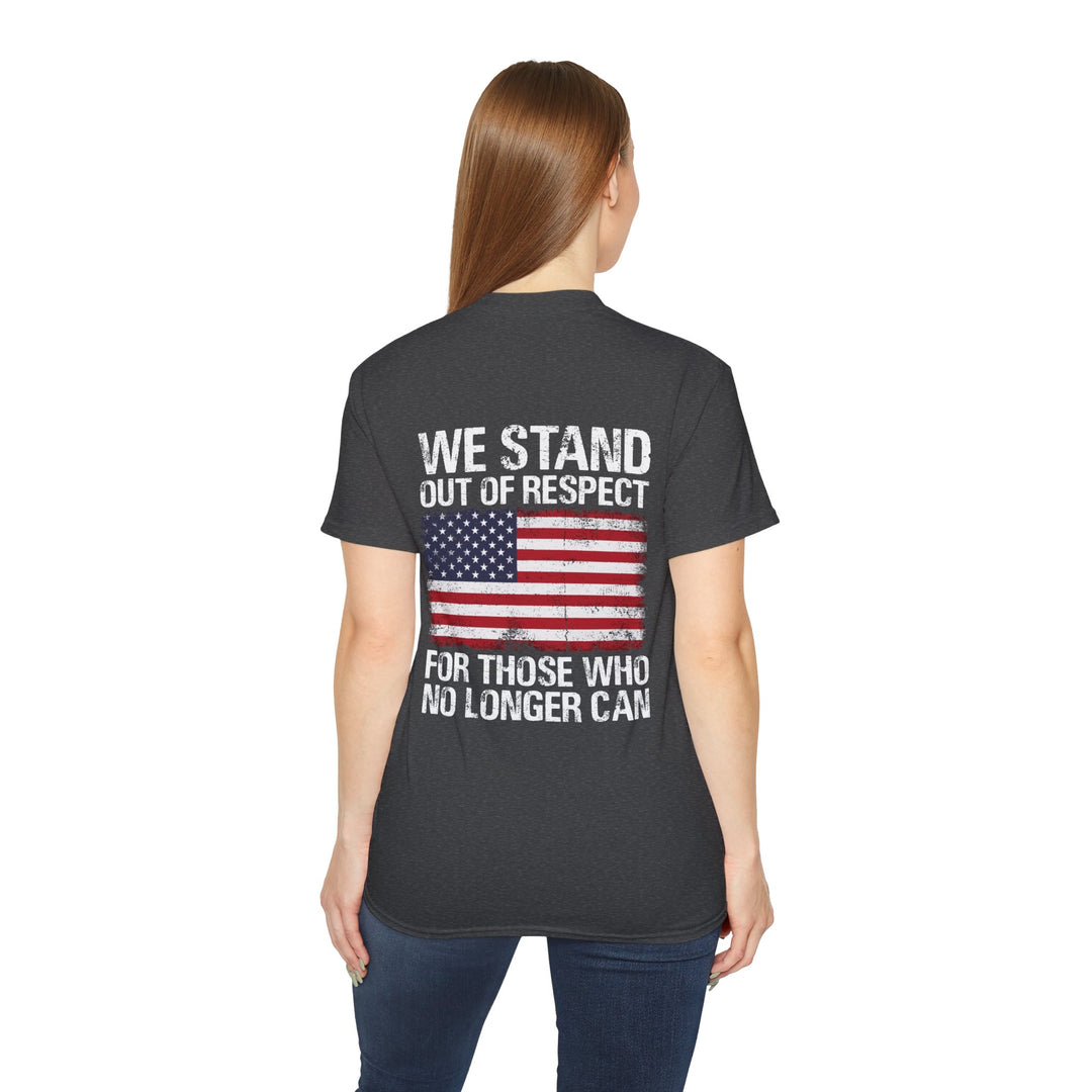 We Stand Flag Unisex Ultra Cotton Tee