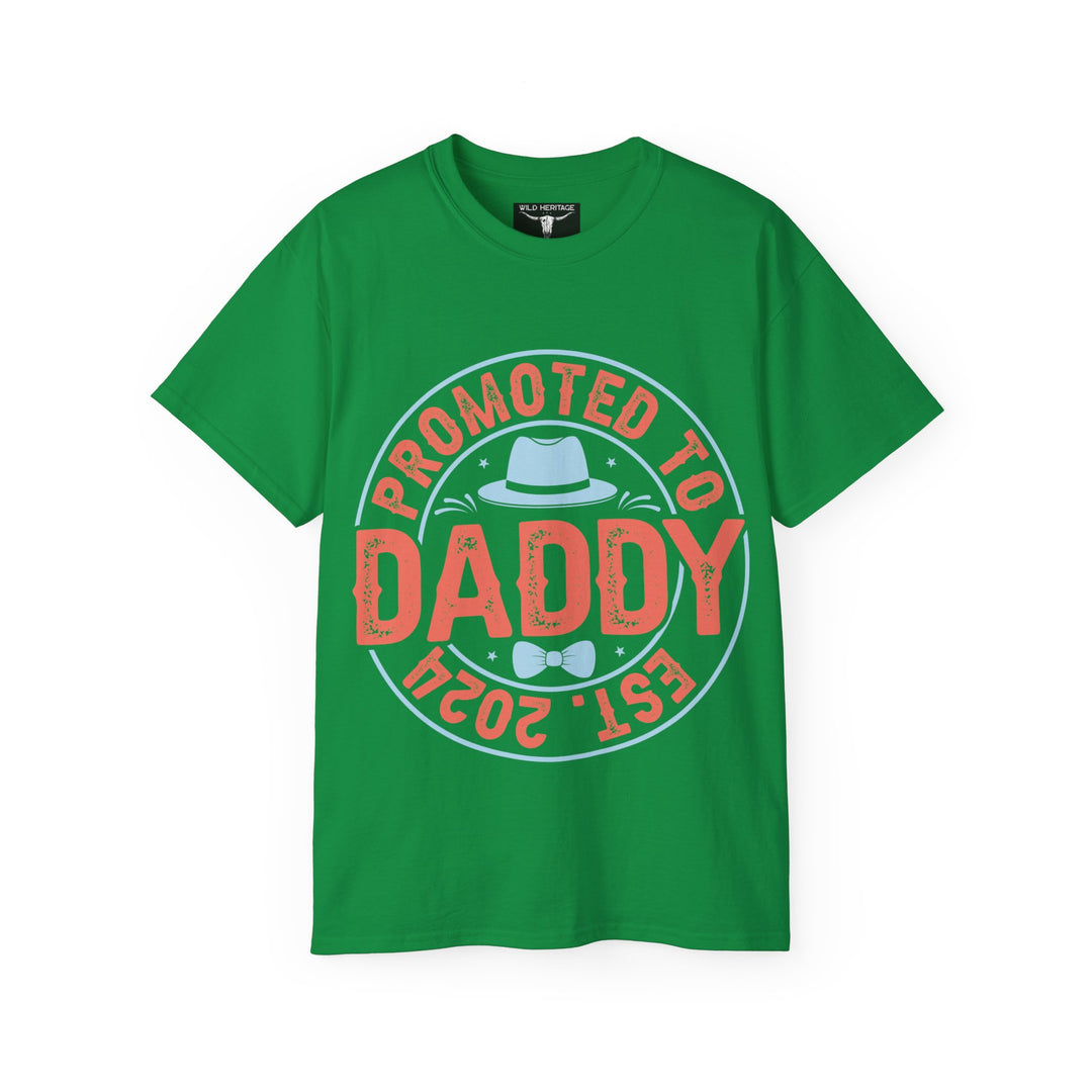 Promoted to Daddy Unisex Ultra Cotton Tee