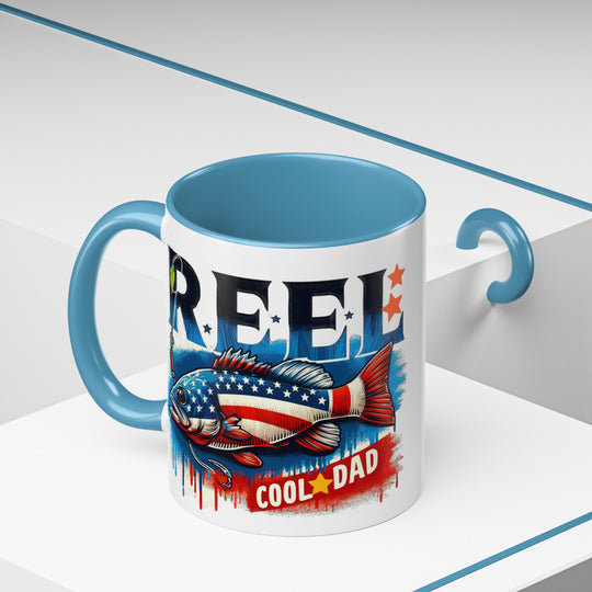 Reel Cool Dad Accent Coffee Mug (11, 15oz)