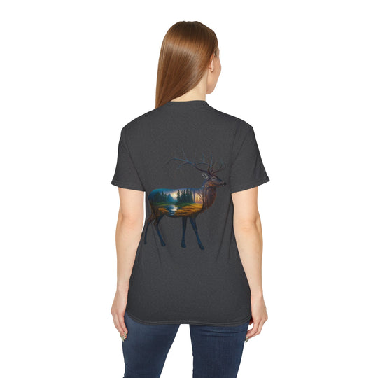 Deer Scene Unisex Ultra Cotton Tee