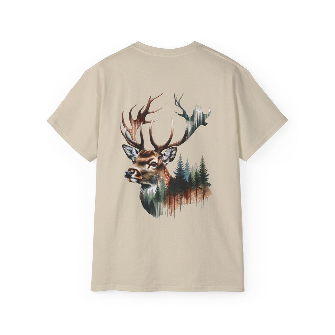 Watercolor Deer Unisex Ultra Cotton Tee