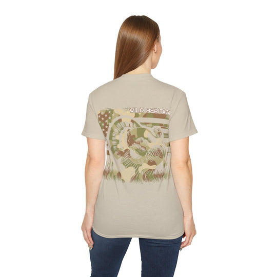 Turkey Camo 2 Flag Unisex Ultra Cotton Tee