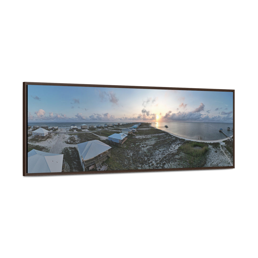 Dauphin Island, Alabama - Gallery Canvas Wraps, Horizontal Frame