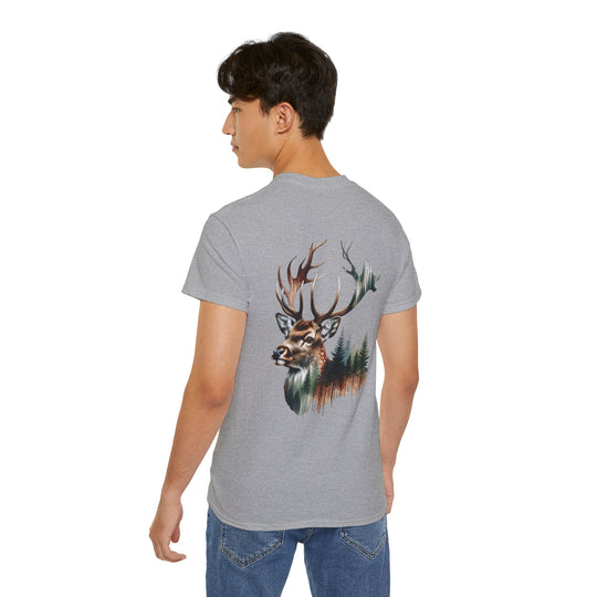 Watercolor Deer Unisex Ultra Cotton Tee