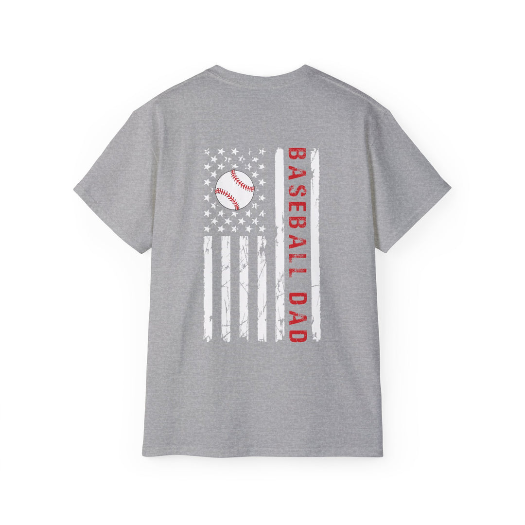 Baseball Dad Transparent Unisex Ultra Cotton Tee