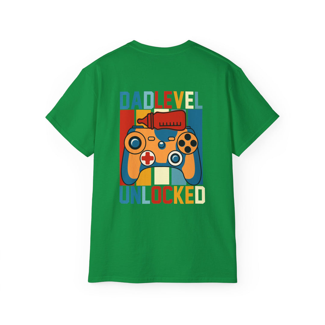 Dad Level Unlocked Unisex Ultra Cotton Tee