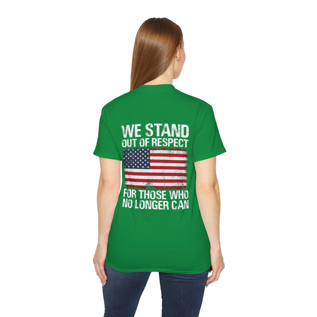 We Stand Flag Unisex Ultra Cotton Tee