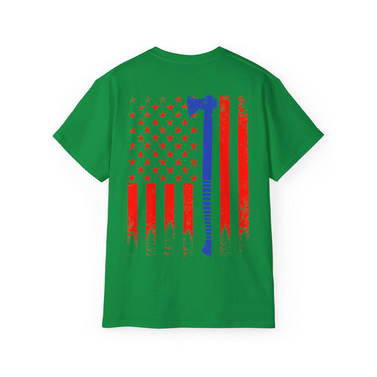 Ax with Flag Unisex Ultra Cotton Tee