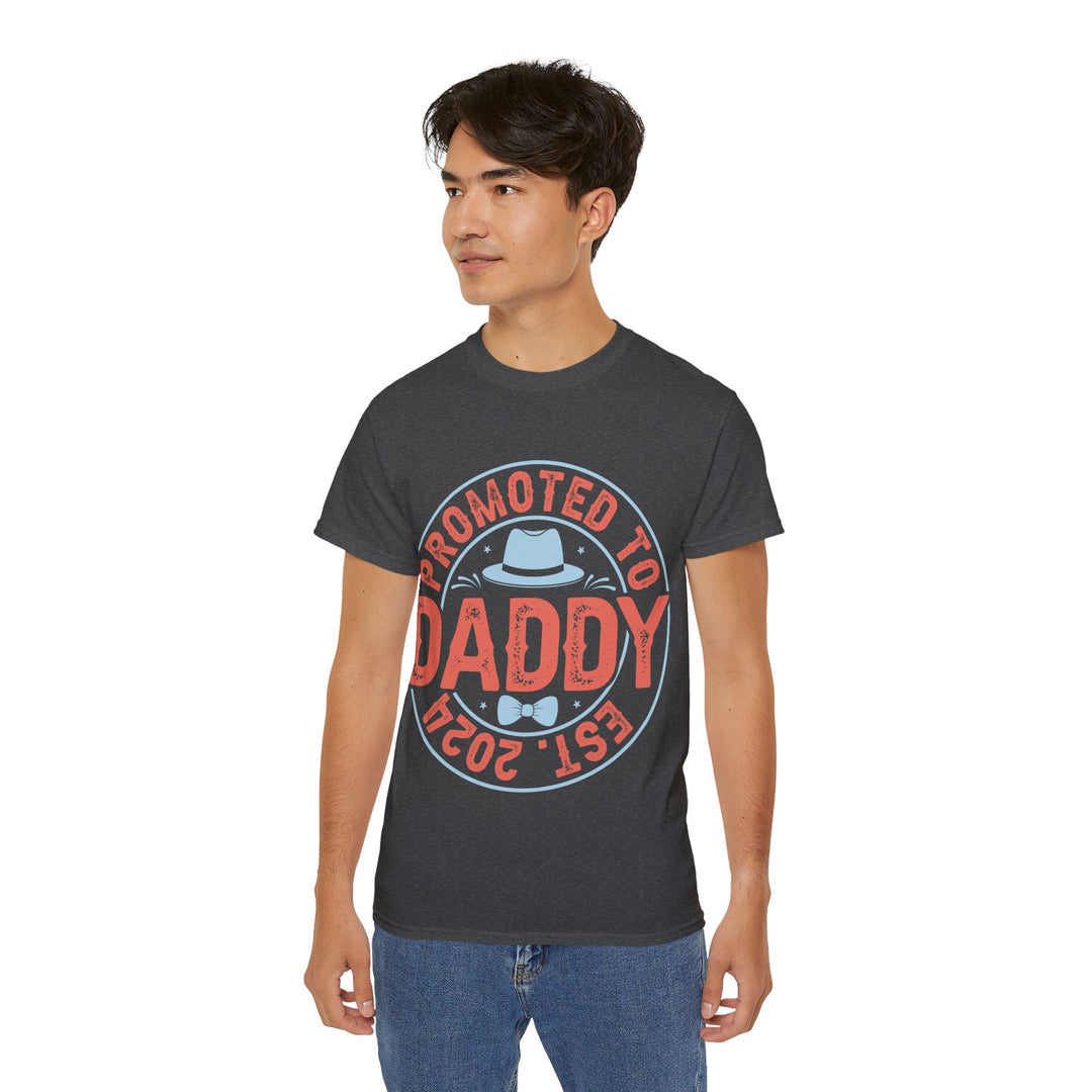 Promoted to Daddy Unisex Ultra Cotton Tee