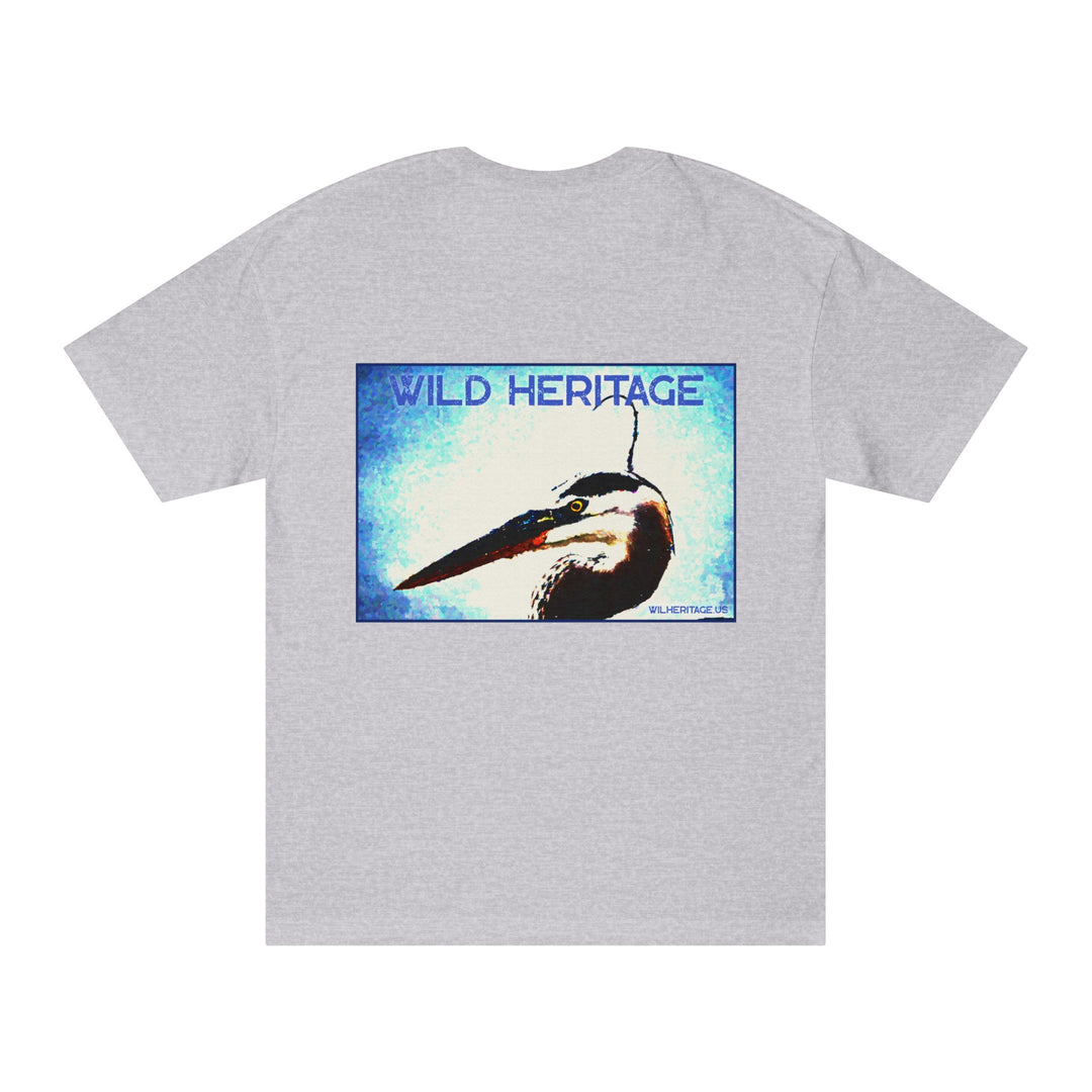 Great Blue Heron Head Unisex Classic Tee