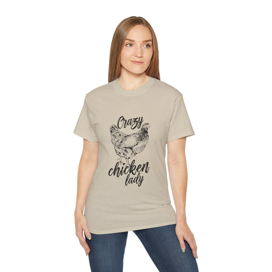 Crazy Chicken Lady Unisex Ultra Cotton Tee