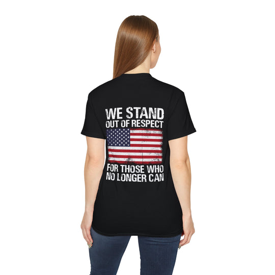 We Stand Flag Unisex Ultra Cotton Tee