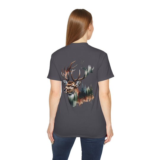 Watercolor Deer Unisex Ultra Cotton Tee