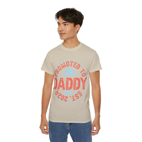 Promoted to Daddy Unisex Ultra Cotton Tee