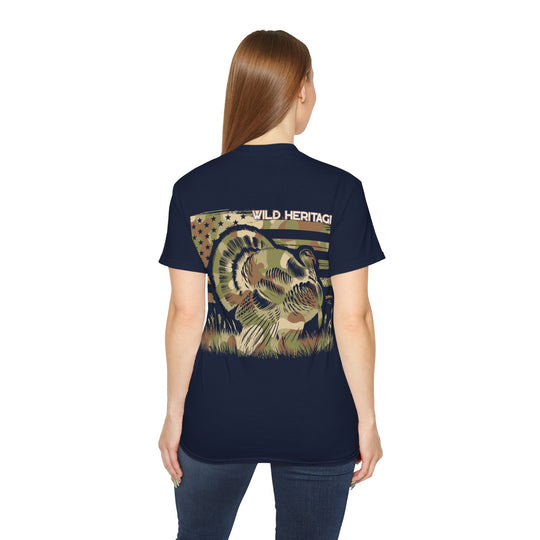 Turkey Camo 2 Flag Unisex Ultra Cotton Tee