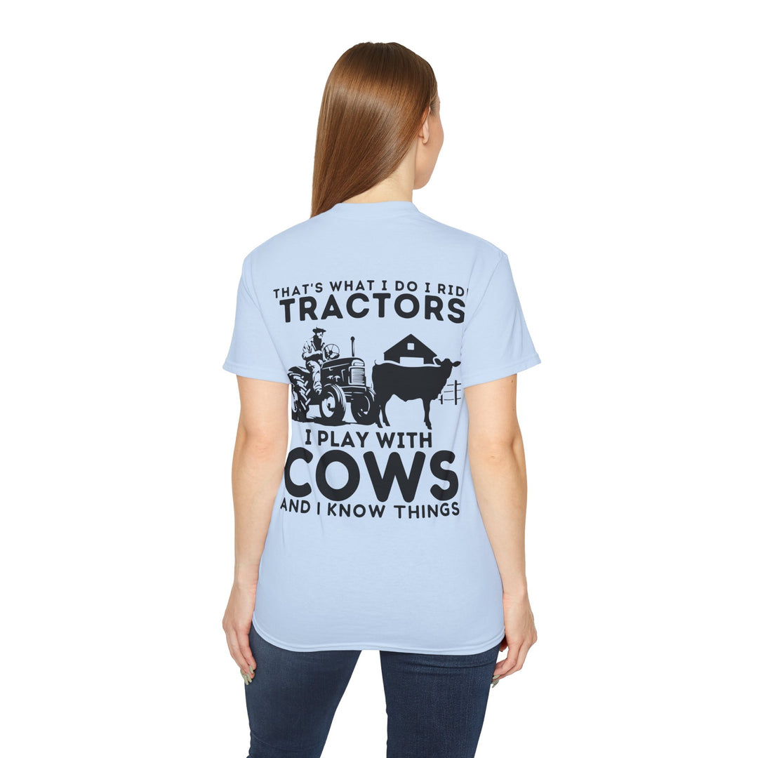 Farm Life What I Do Unisex Ultra Cotton Tee