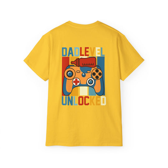 Dad Level Unlocked Unisex Ultra Cotton Tee