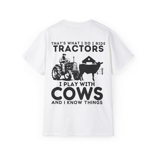 Farm Life What I Do Unisex Ultra Cotton Tee