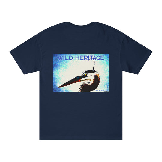 Great Blue Heron Head Unisex Classic Tee