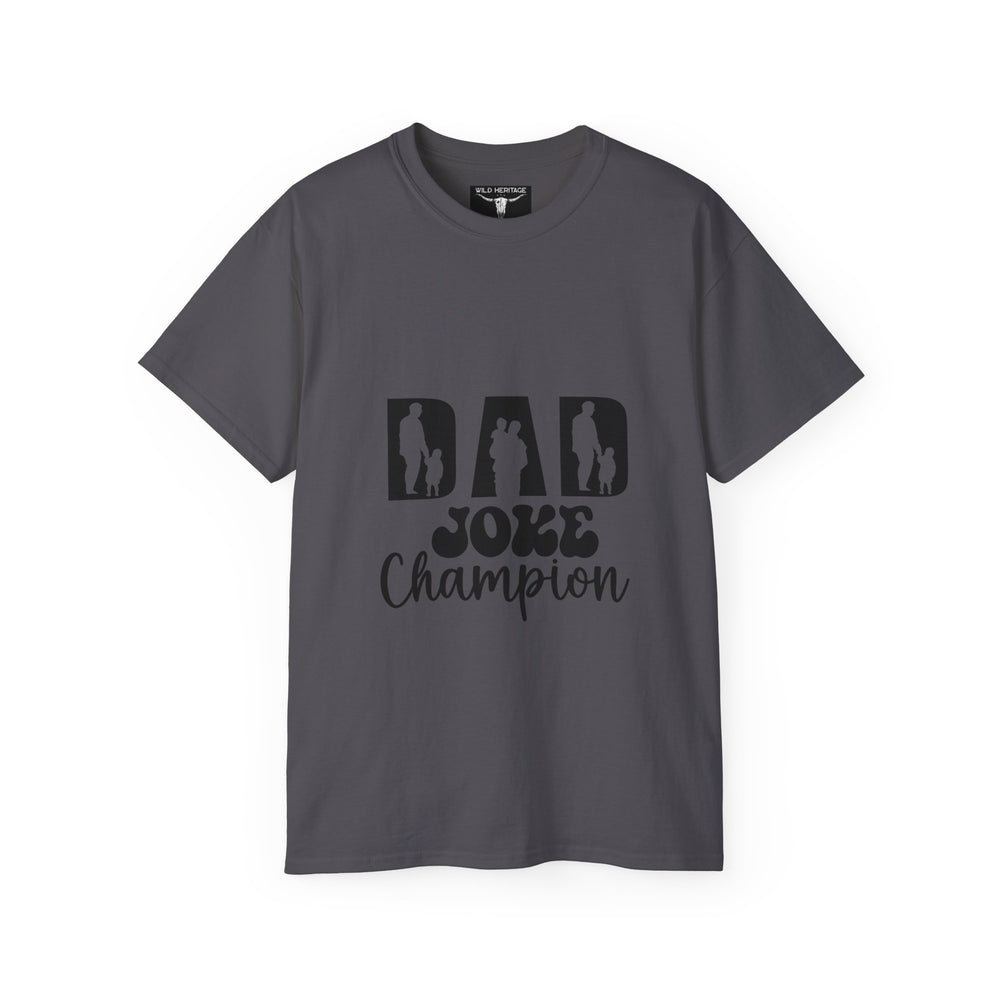 Dad Joke Champion Unisex Ultra Cotton Tee