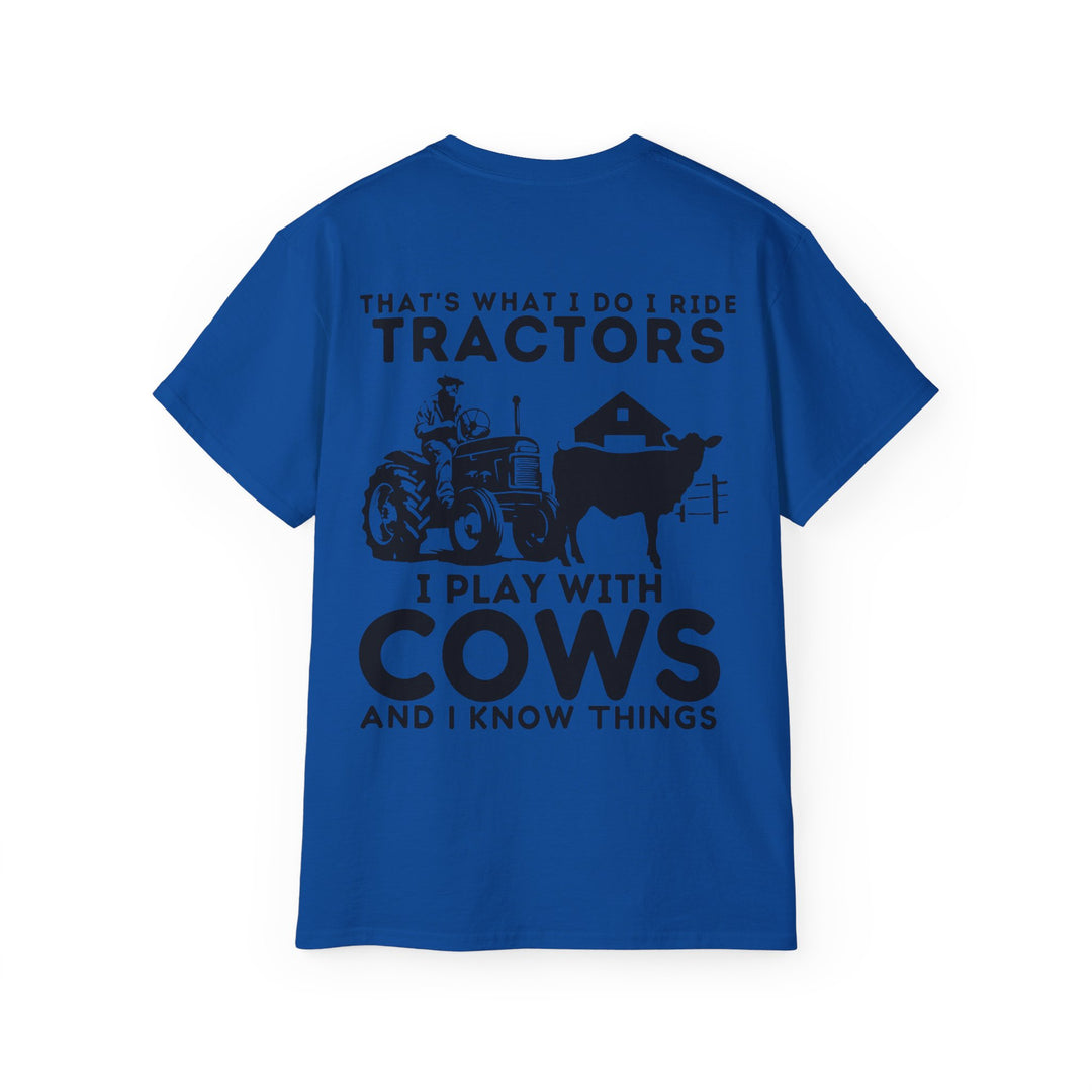 Farm Life What I Do Unisex Ultra Cotton Tee