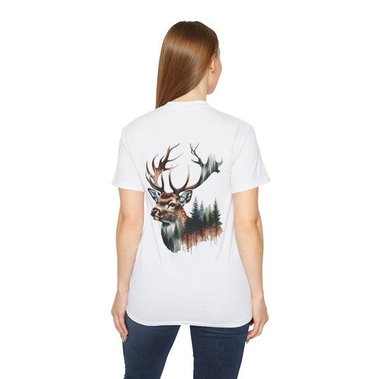 Watercolor Deer Unisex Ultra Cotton Tee