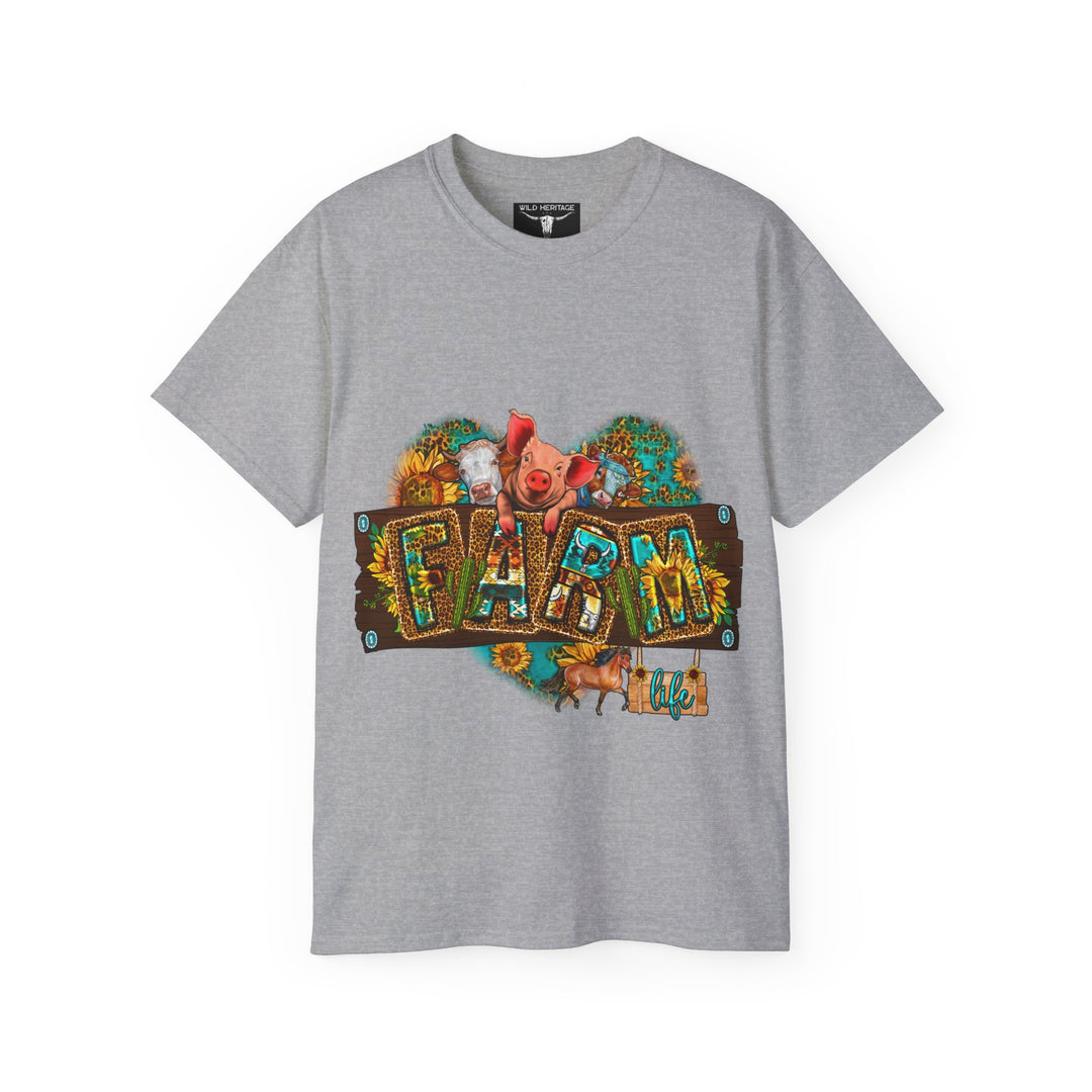 Farm Life Unisex Ultra Cotton Tee