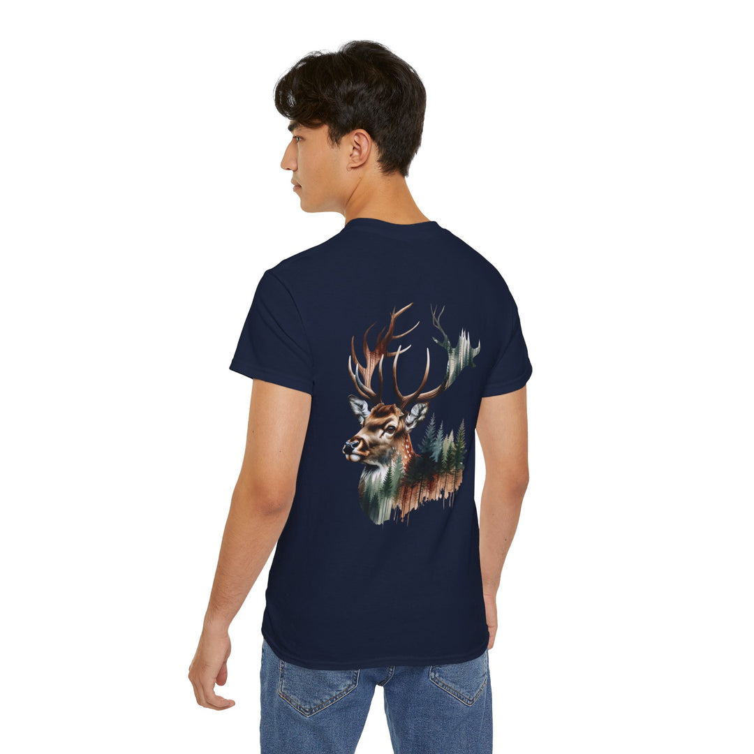 Watercolor Deer Unisex Ultra Cotton Tee